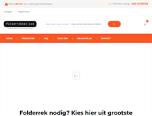 Tablet Screenshot of folderrekken.com